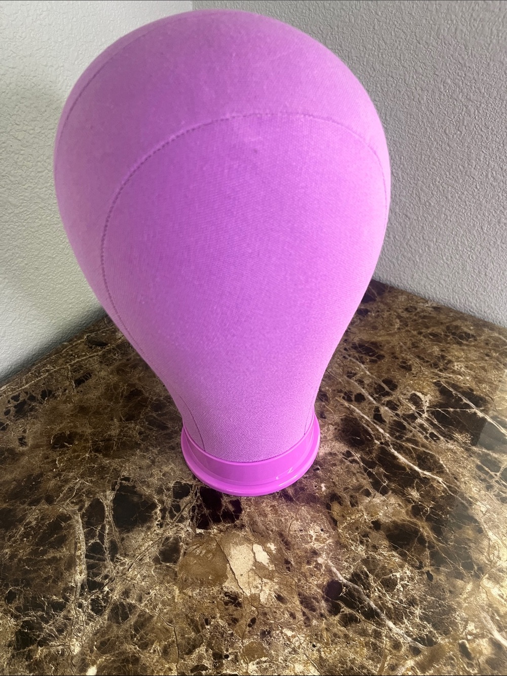 Purple canvas head - Picture 4 of 4